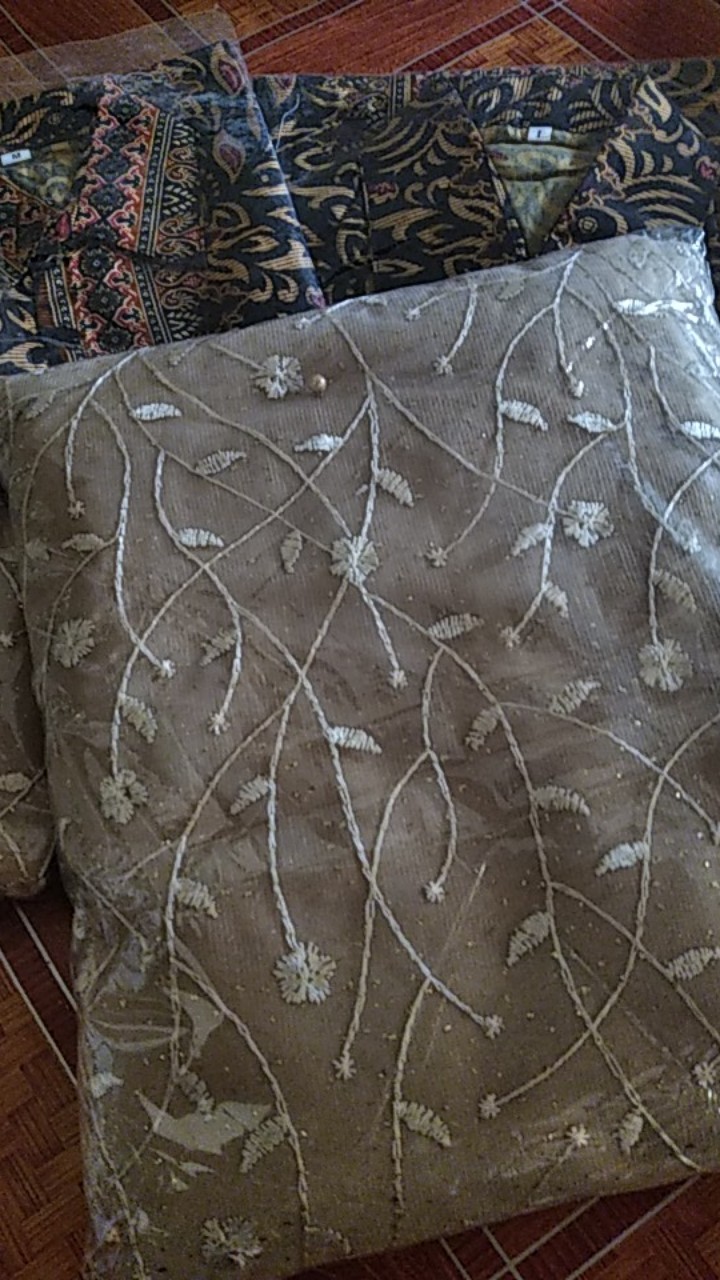 Maura Couple - Sania Ruffle Batik Couple Ori Ndoro Jowi Dnt Garansi Termurah Shopee - Batik Coupl