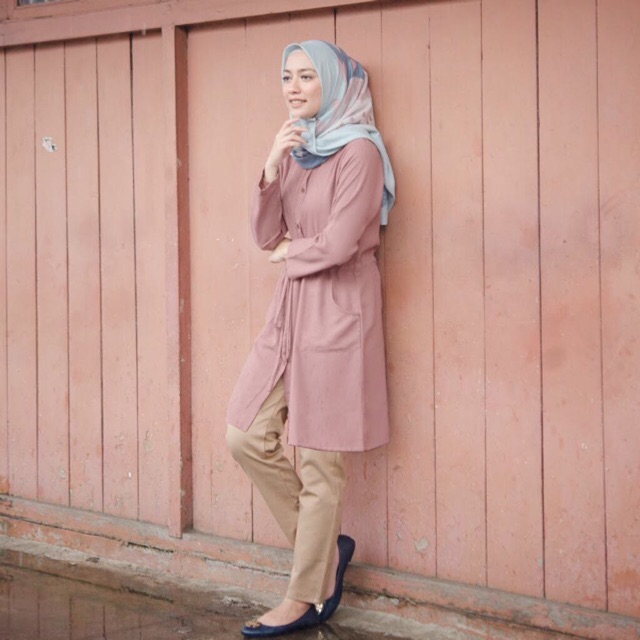 MIMA BLOUSE BY VANILLA HIJAB | ATASAN WANITA | BLOUSE MUSLIM