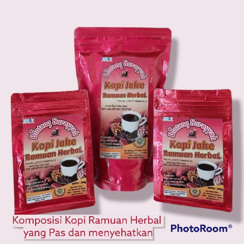 

Kopi Ramuan Herbal Jahe