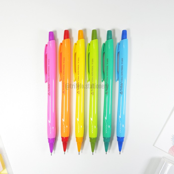 

TRIFELO Pensil Mekanik Warna Warni TF-2016 (Isi 12 pcs)