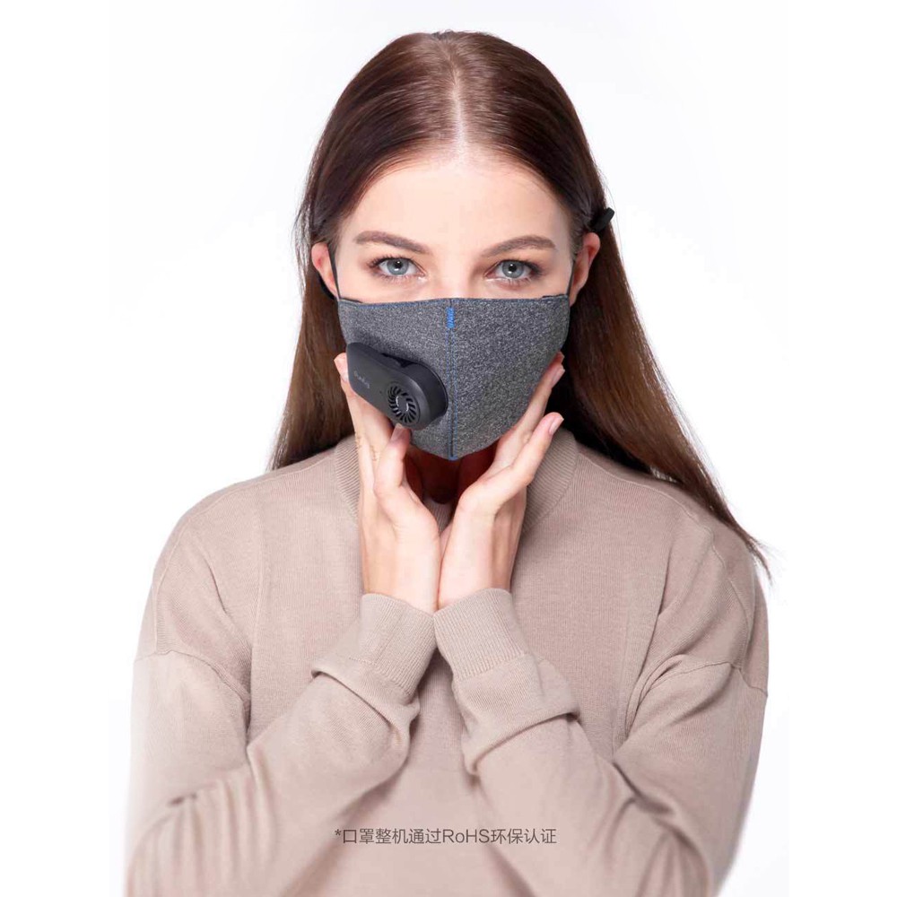 Xiaomi Purely Masker Anti Polusi Air Mask PM2.5 - HZSN001 - Gray