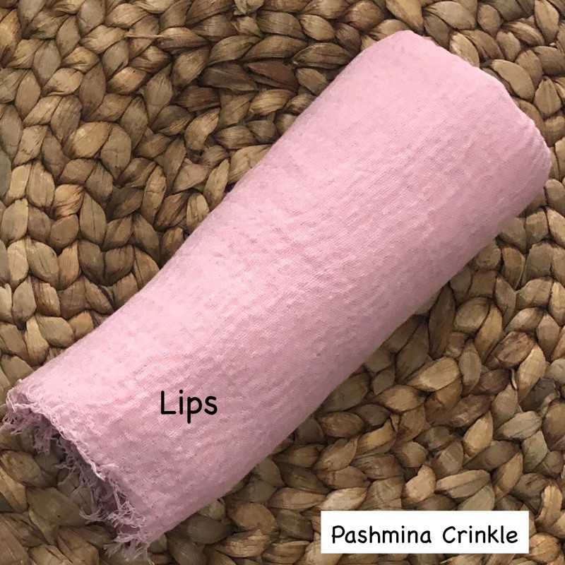Pashmina crinkle Part 1 Hijab pasmina kusut Lavanya By Azzara-Lips