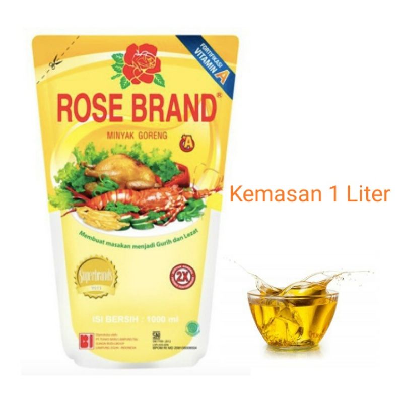 

Minyak Goreng RoseBrand / Bimoli / Sedap Kemasan 1liter GoodPriceSale