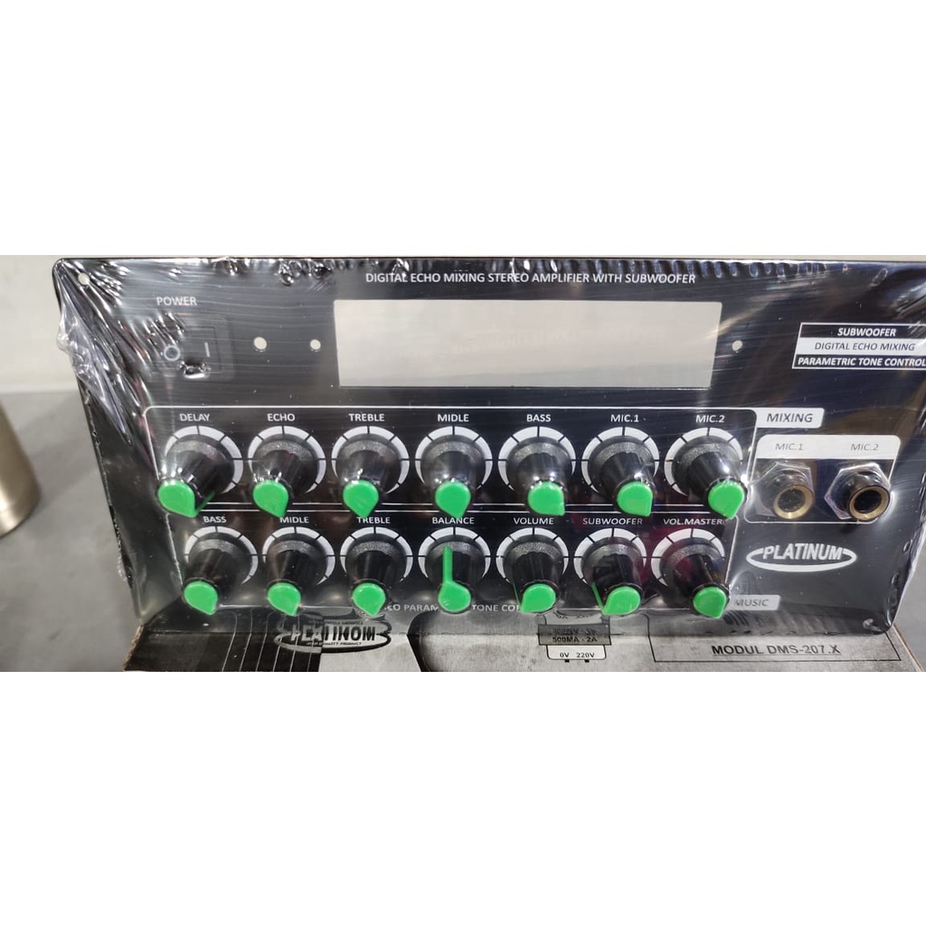 DIGITAL ECHO MIXING TONE PARAMETRIC DMS-207