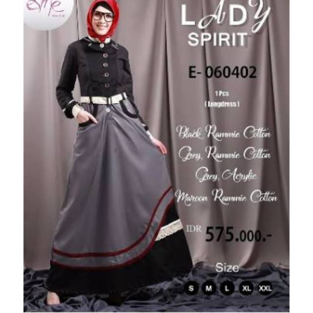 Preloved dress esme gamis