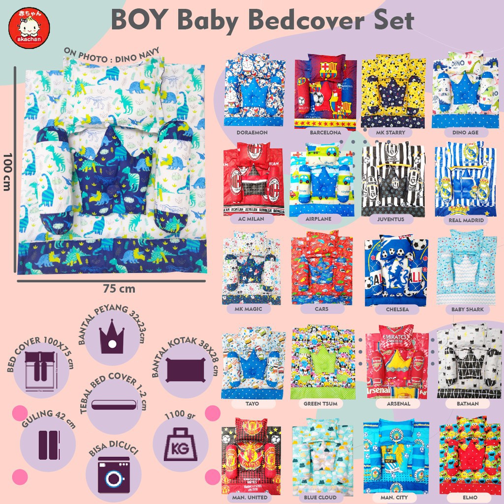 PREORDER BED SET PO bedset pre order bedcover set Akachan