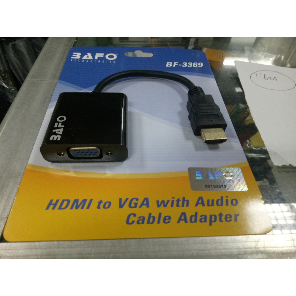 Bafo BF-3369 HDMI to VGA Adapter