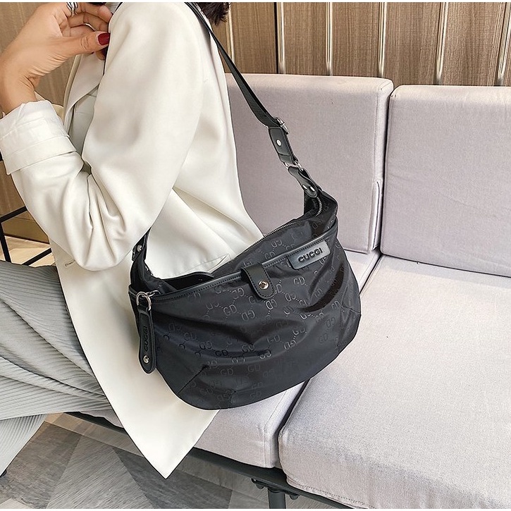 JK 931 1KG MUAT 3PCS TAS SELEMPANG WANITA FASHION IMPORT SHOULDER MESSENGER BAG NILON U4423 Y18710 E6598 T962