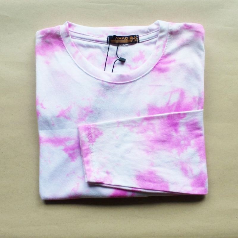 KAOS TIE DYE ABSTRAK