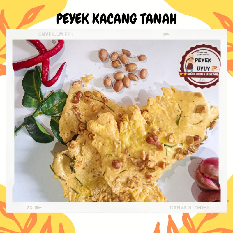 

peyek uyuy (peyek kacang tanah) 1kg