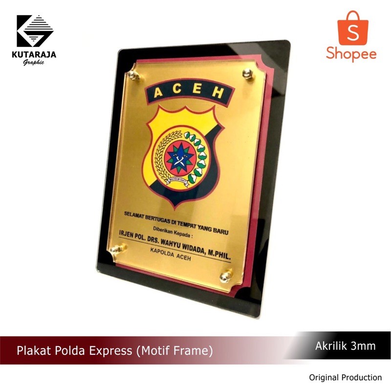 

Plakat Polda Akrilik 3mm Express (Frame Motif)