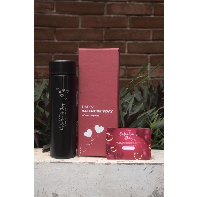 """] Hampers Tumbler Grafir Custom Hard Box - Tumbler Valentine