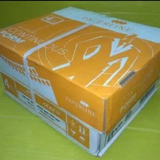 

CONTINUOUS FORM MERK PAPERLINE 4 PLY HVS UKURAN A4 BAGI 2 FULL SET