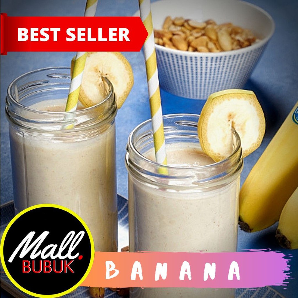 

Bubuk Minuman rasa BANANA 1Kg / Bubuk Minuman Rasa PISANG 1Kg / Bubuk Minuman BANANA 1Kg mb