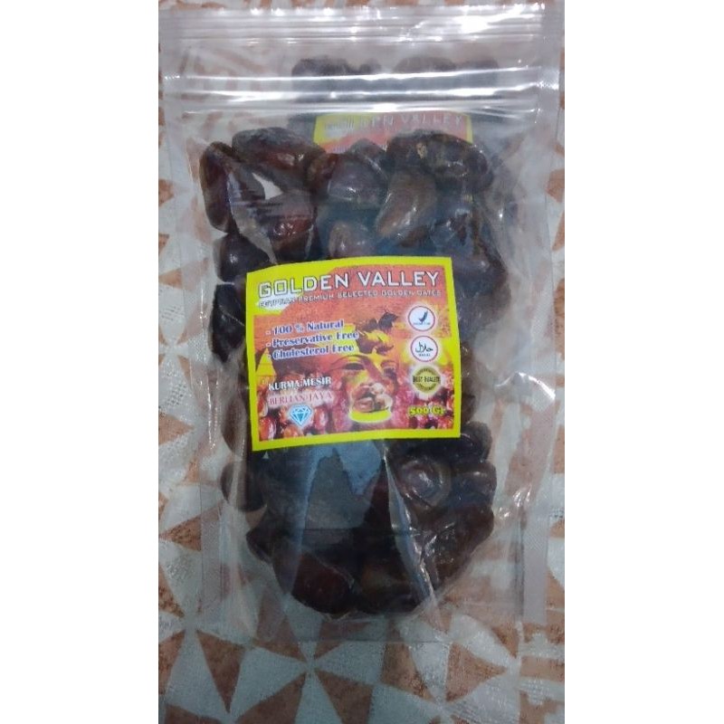 

Kurma Mesir Golden Valley Original / Kurma Golden Valley 500gr