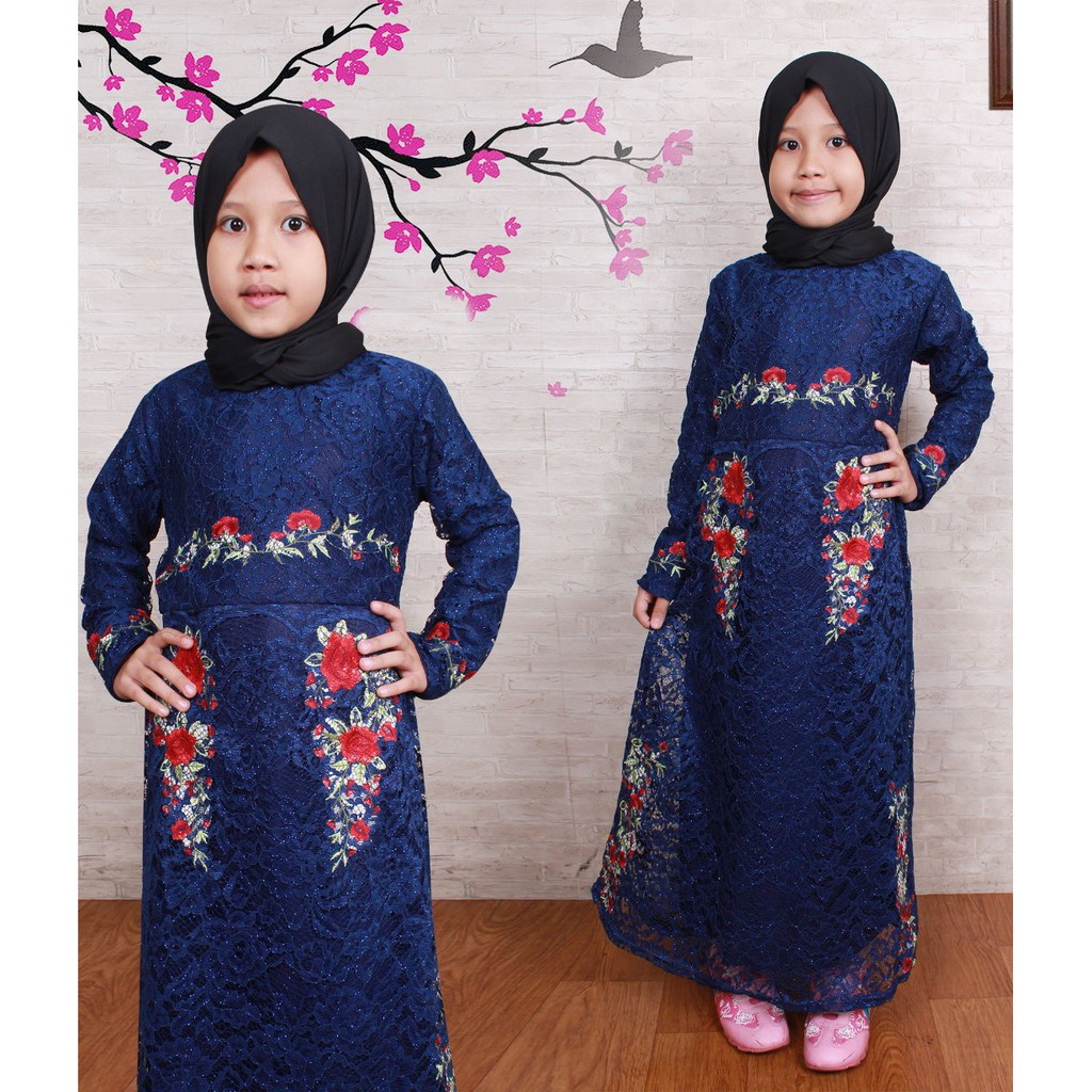 HOPYLOVY SALE - GAMIS ANAK BRUKAT NAOMI KIDS