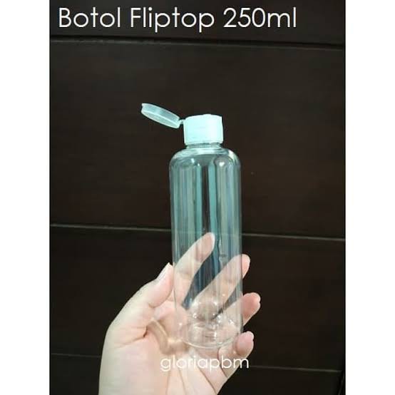 Botol Spray Parfum Fliptop Presstop Pump 30ml 60ml 100ml 250ml TUTUP PUTIH TRANSPARAN Bening PET Tebal 30 60 100 250 ml Botol Shortneck