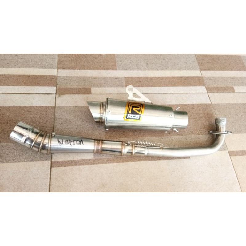 knalpot RCB termurah all bebek Supra x Vega jupter Astrea Kirana