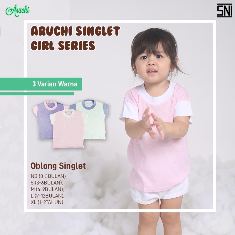 Aruchi Kaos Oblong - Aruchi Baju bayi/Baju anak MURAH 1 Pcs