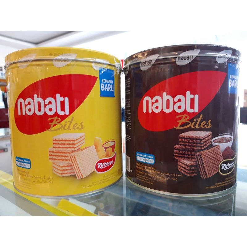 

Nabati Bites Wafer Kaleng 300 G