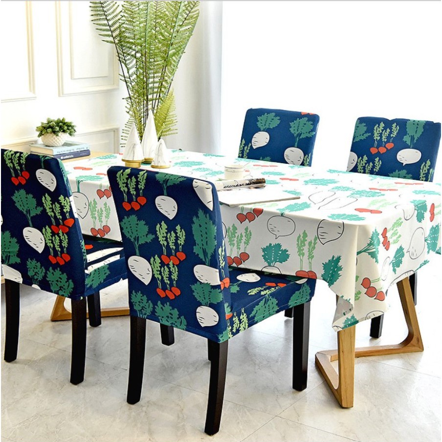 Nordic Waterproof TableCloth Set / Taplak Meja Anti Air Anti Panas / Berkualitas / Dekorasi