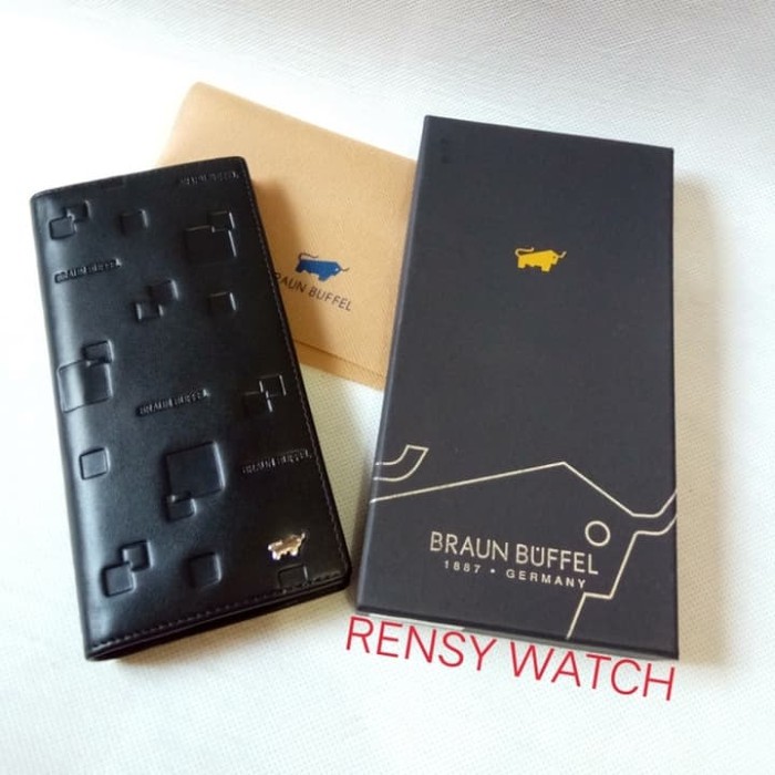 DOMPET KULIT PANJANG PRIA/WANITA BRAUN BUFFEL