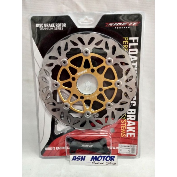 Piringan Cakram beat vario 125  scoppy beat fi UK 260 Motif  Psm Floating breket CNC Ride IT