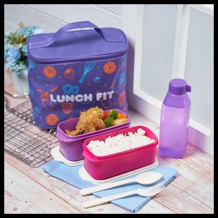 Cpm Jennie Lunch Fit Lunch Bag Tempat Bekal Makan Botol Tas Box Bottle