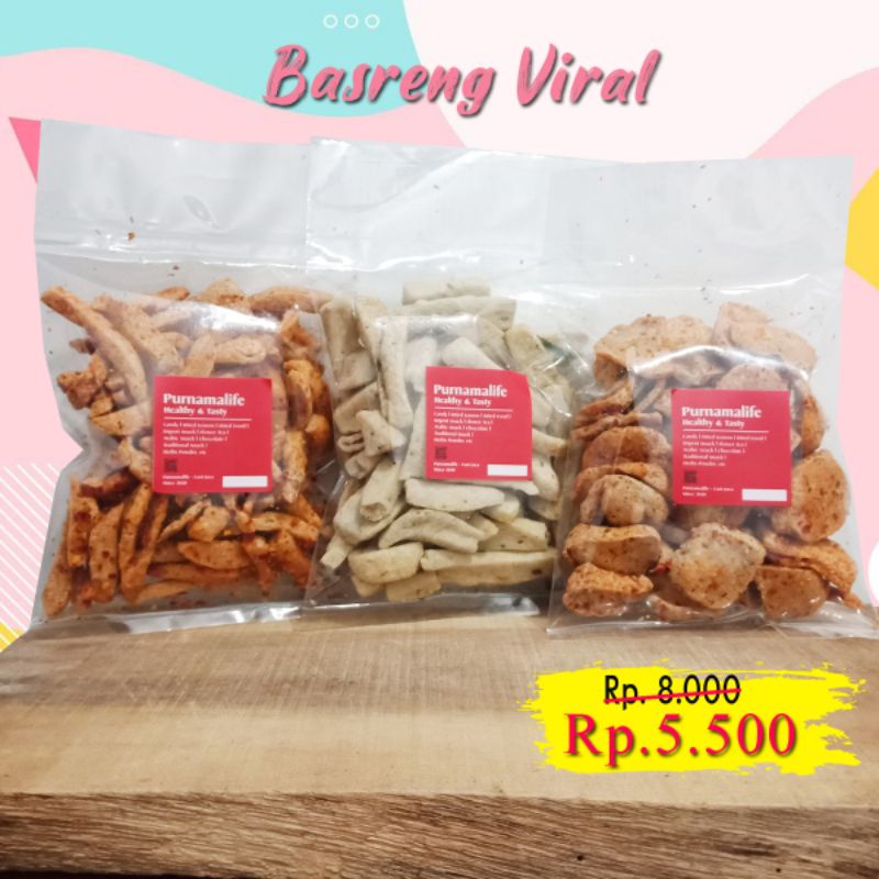

Basreng sultan jawa timuran l baso goreng stik pedas, gurih dan bakso goreng koin