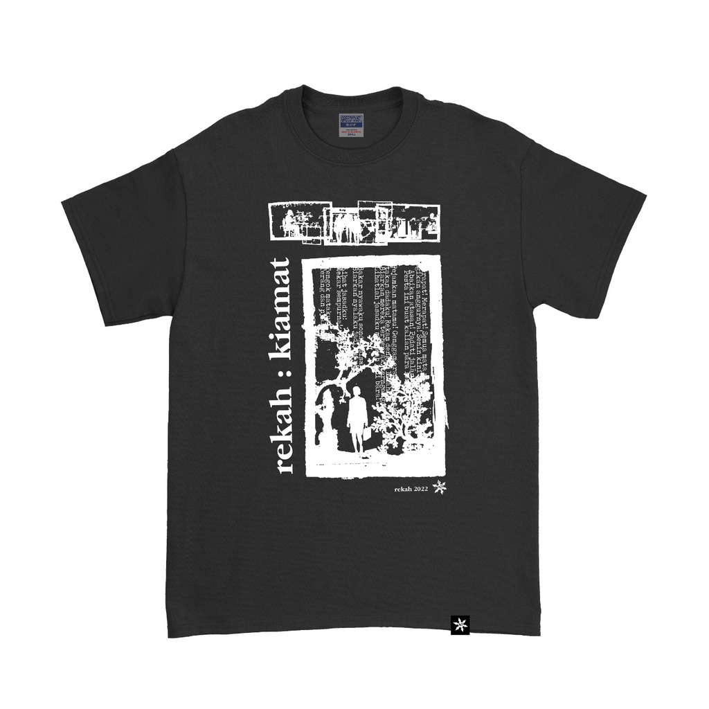[COD] Rekah 'Kiamat' Exhausted in Her Arms Black T-Shirt Kaos Pria Original