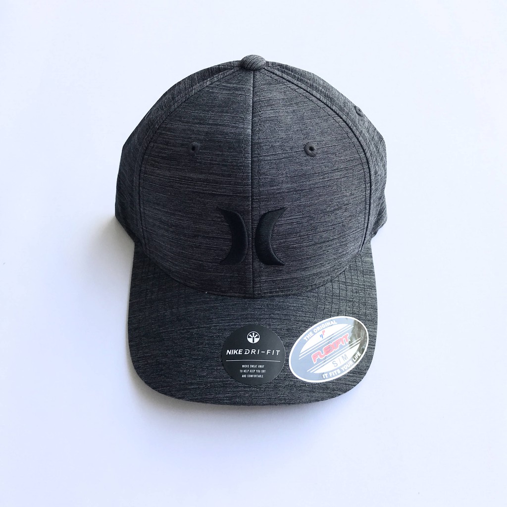Topi Hurley Dri-fit Breath Black Original