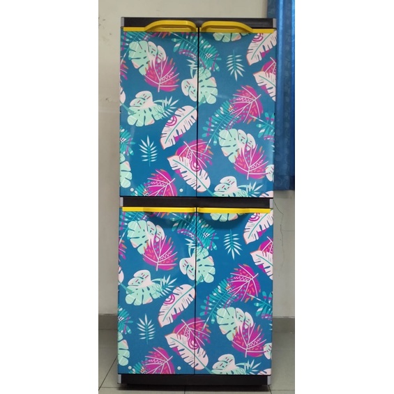 LEMARI PLASTIK LEMARI PAKAIAN MIAMI ORLANDO SUSUN 4