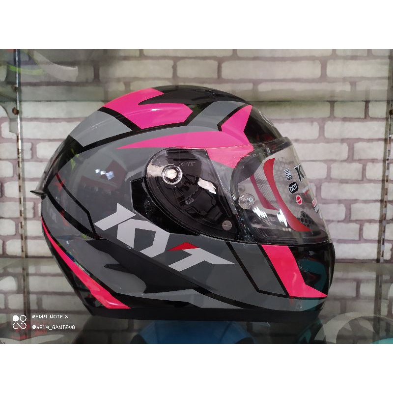 KYT FALCON FR RAID Yellow fluo Fuxia pink