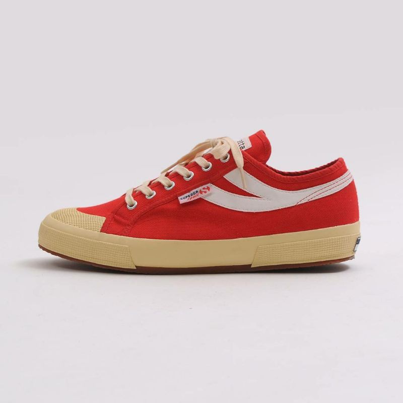 SUPERGA 2750 COTU PANATTA ECRU RED WHITE
