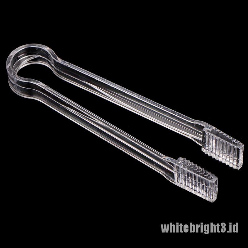 ❤White3 Warna Putih❤ Tongscapit Es Baturotikue Bahan Stainless Steel Untuk Pesta Pernikahanbar