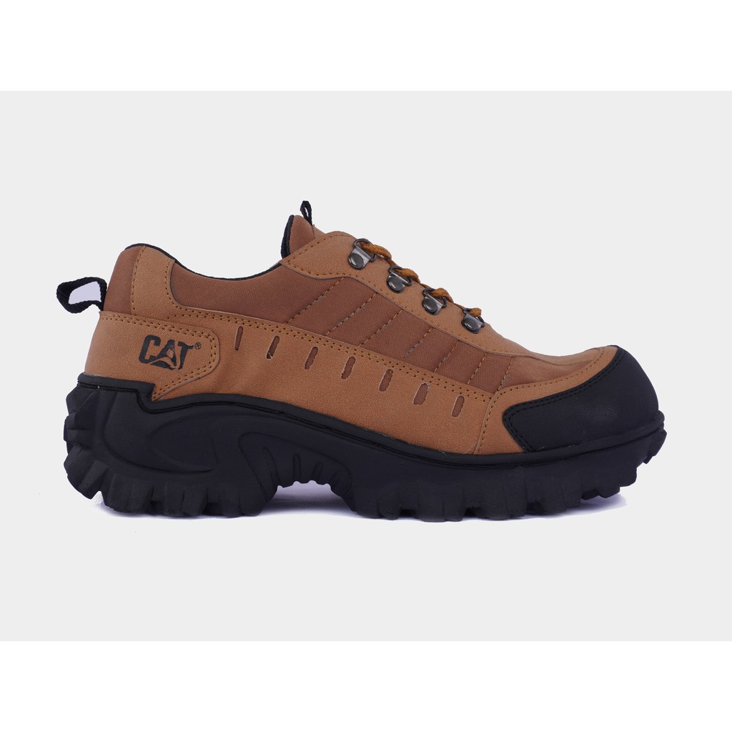 PRODUK TERBARU!! SEPATU BOOTS CATERPILLAR BULDOZER UJUNG BESI SEPATU SAFETY MUNCAK NAIK GUNUNG MURAH