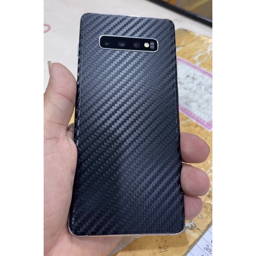 GUARD SKIN / STIKER CARBON / GARSKIN CARBON / SKIN BACKSCREEN PROTECTOR ANTI GORES SEMUA SAMSUNG