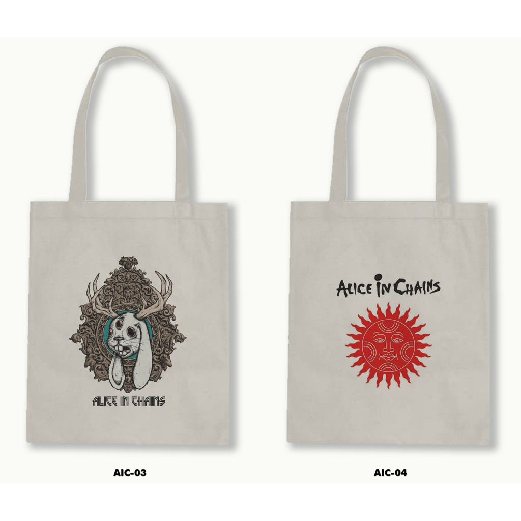 TOTE BAG BLACU - ALICE IN CHAINS