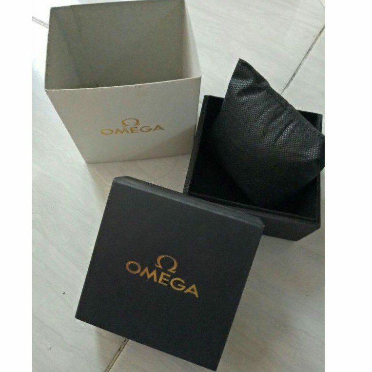 KOTAK JAM TANGAN OMEGA BOX KAYU