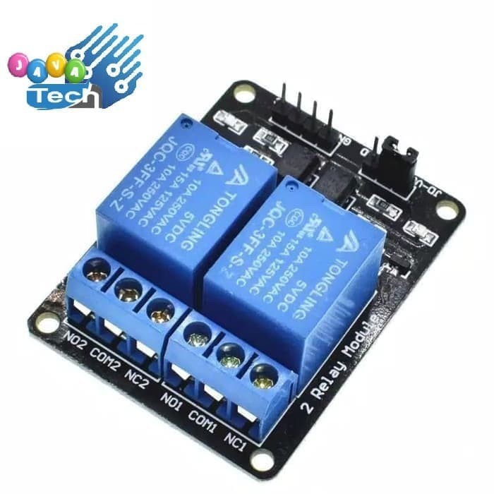 Module Relay 2 Channel Ch 5V 220V AC Module optocoupler