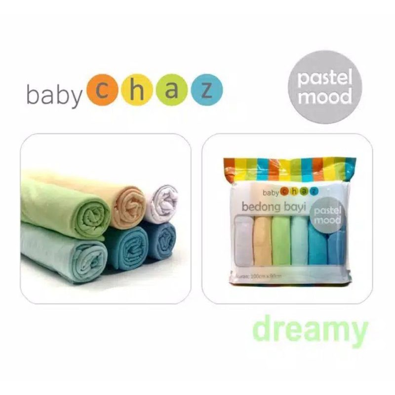 Bedong Baby Chaz Pastel
