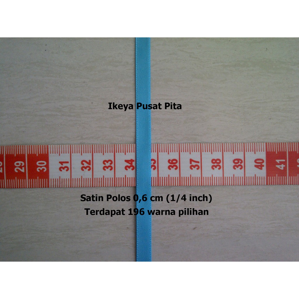 

[10 YARD] PITA SATIN POLOS DOUBLE SIDE 0,6 CM (1/4″ INCH)