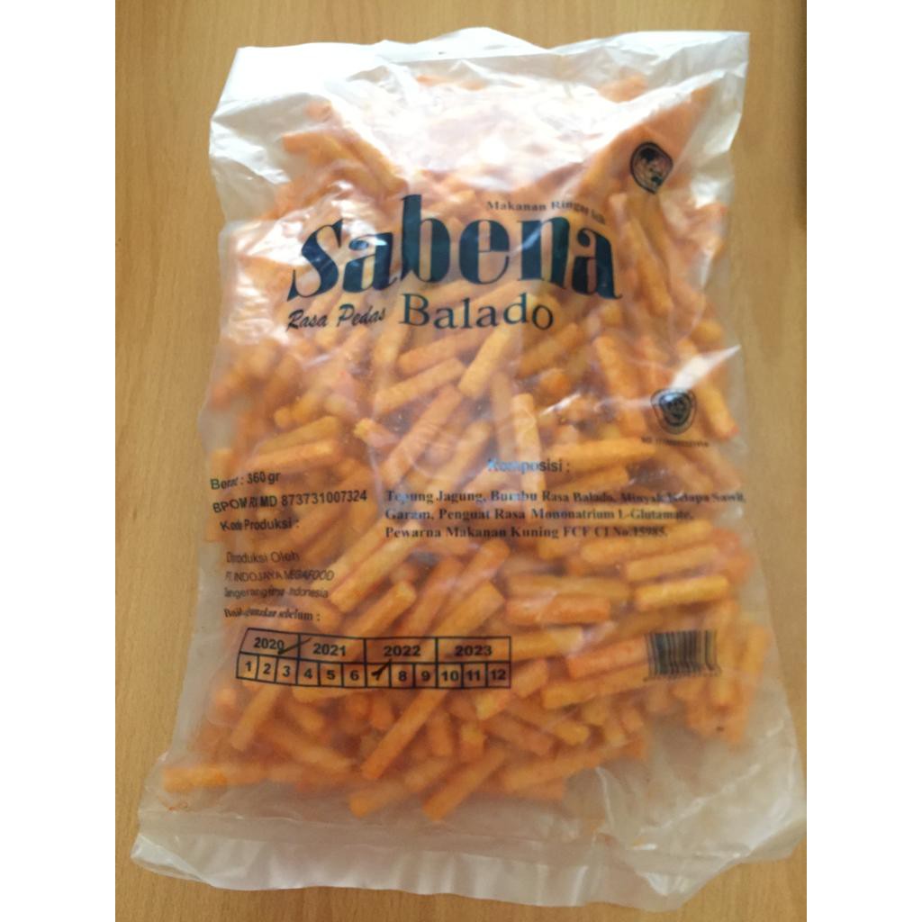 

Cemilan Sabena Ciki Snack 360gr