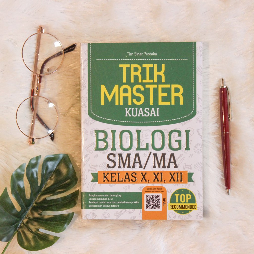 BUKU SMA : TRIK MASTER KUASAI BIOLOGI SMA/MA KELAS X, XI, XII / BUKU BIOLOGI-1