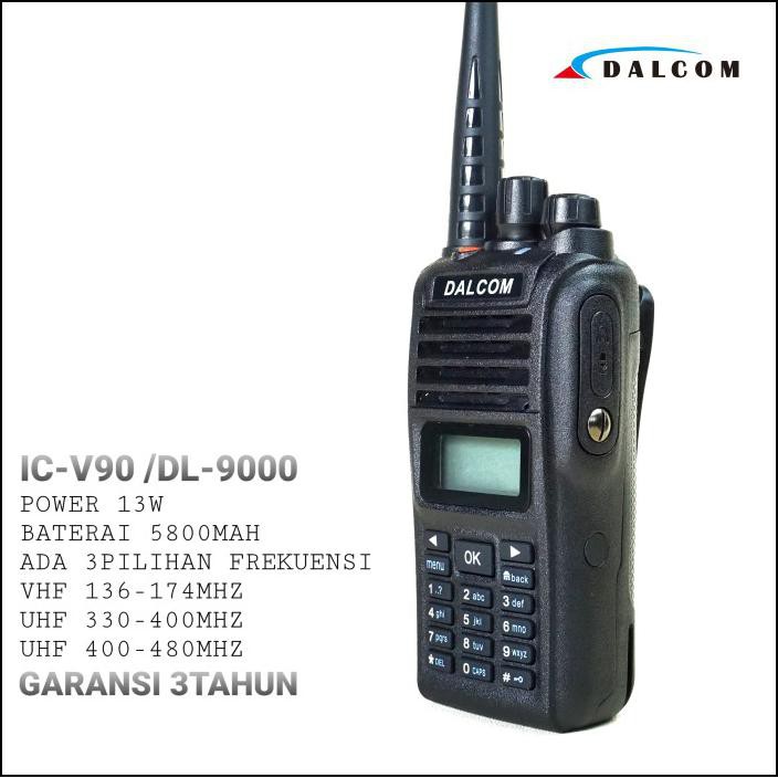 HT DALCOM JAPAN IC-V90 IP68 ANTI AIR - VHF 136-174 MHZ