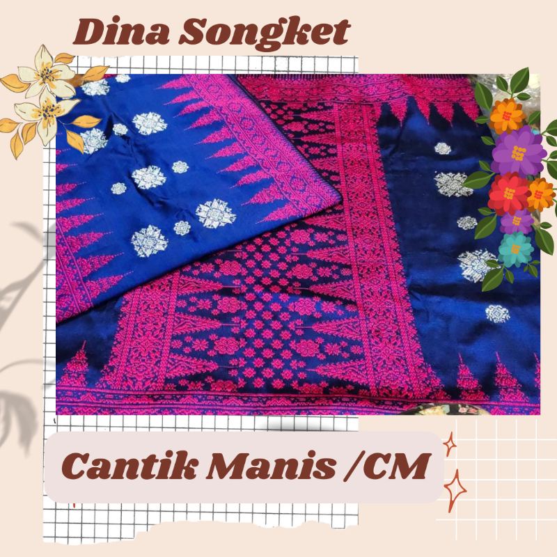 Jual Songket Palembang Cantik Manis CM | Shopee Indonesia