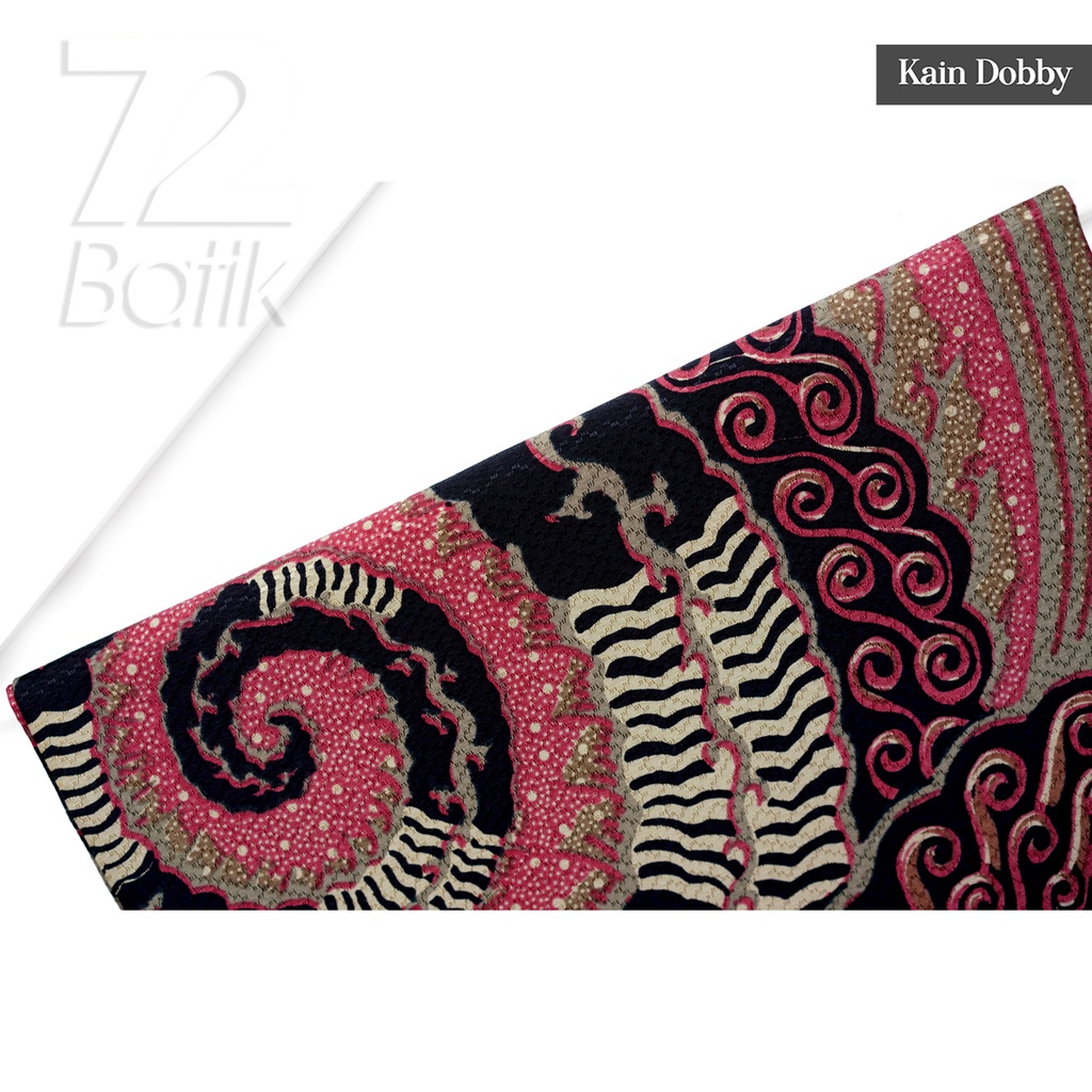 KAIN BATIK PREMIUM Bahan Katun Motif Tentaken Warna Merah Muda 722422 Cap 72 Jarik Jarit Samping Kebat Panjang Batik Katun Modern Premium Bahan Seragam Batik Pernikahan Kantor Keluarga Murah Kamen Jadi Batik Bali Lembaran