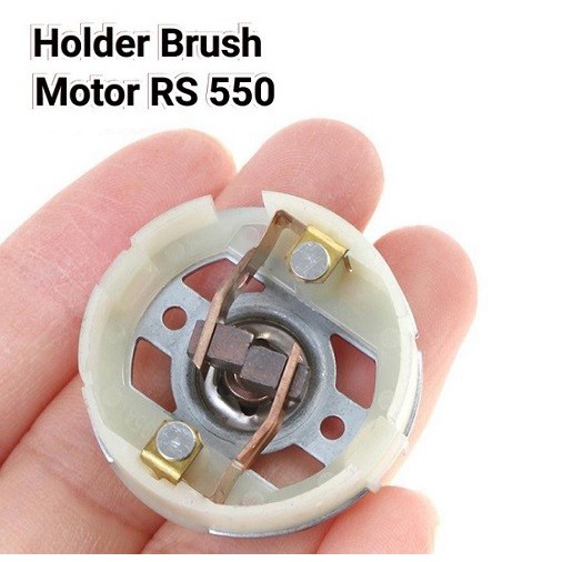 Holder Brush Motor Dc RS 550 Dudukan Carbon Dinamo Bostel Drill Cordless RS-550 RS550