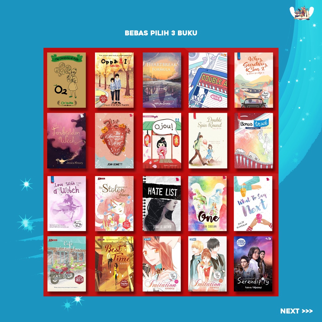 FLASH SALE CUCI GUDANG BUKU  HARU-4