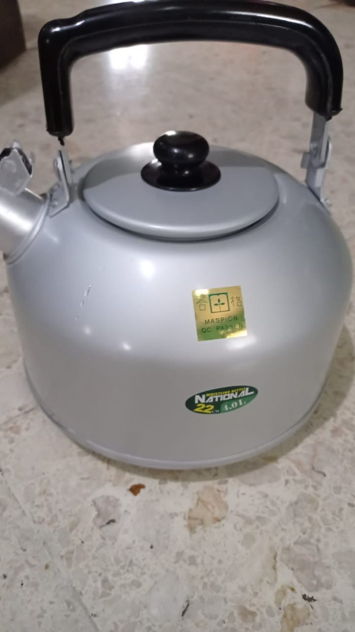 Maspion Teko Bunyi Nasional 22 Aluminium - Silver